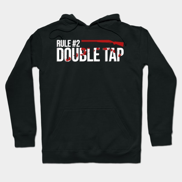 Rule #2 Double Tap Hoodie by Meta Cortex